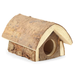 Triol Домик-избушка для грызунов с корой, деревянный – интернет-магазин Ле’Муррр